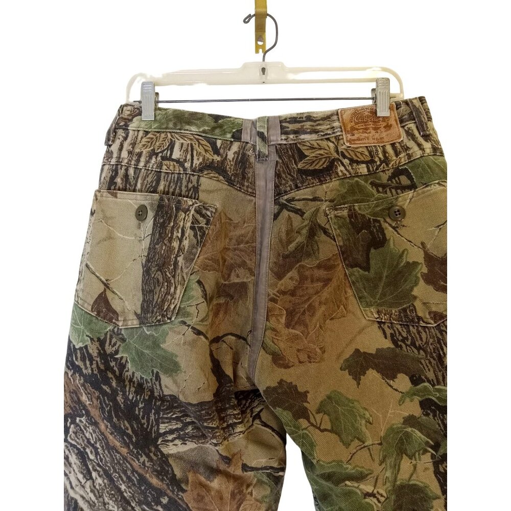 Cabelas Pants Mens Size 32 Camo Realtree Cargo Insulated Dupont Thermolite Plus - Picture 13 of 13
